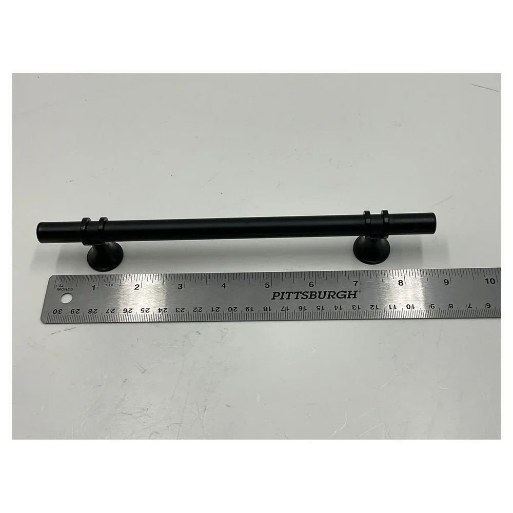 Amerdeco 8 Pack Matte Black‎ Cabinet Drawer Pulls 6